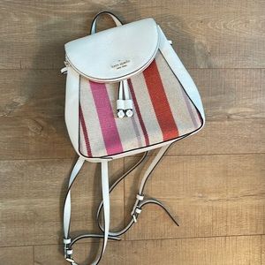 Gently used Kate Spade backpack purse